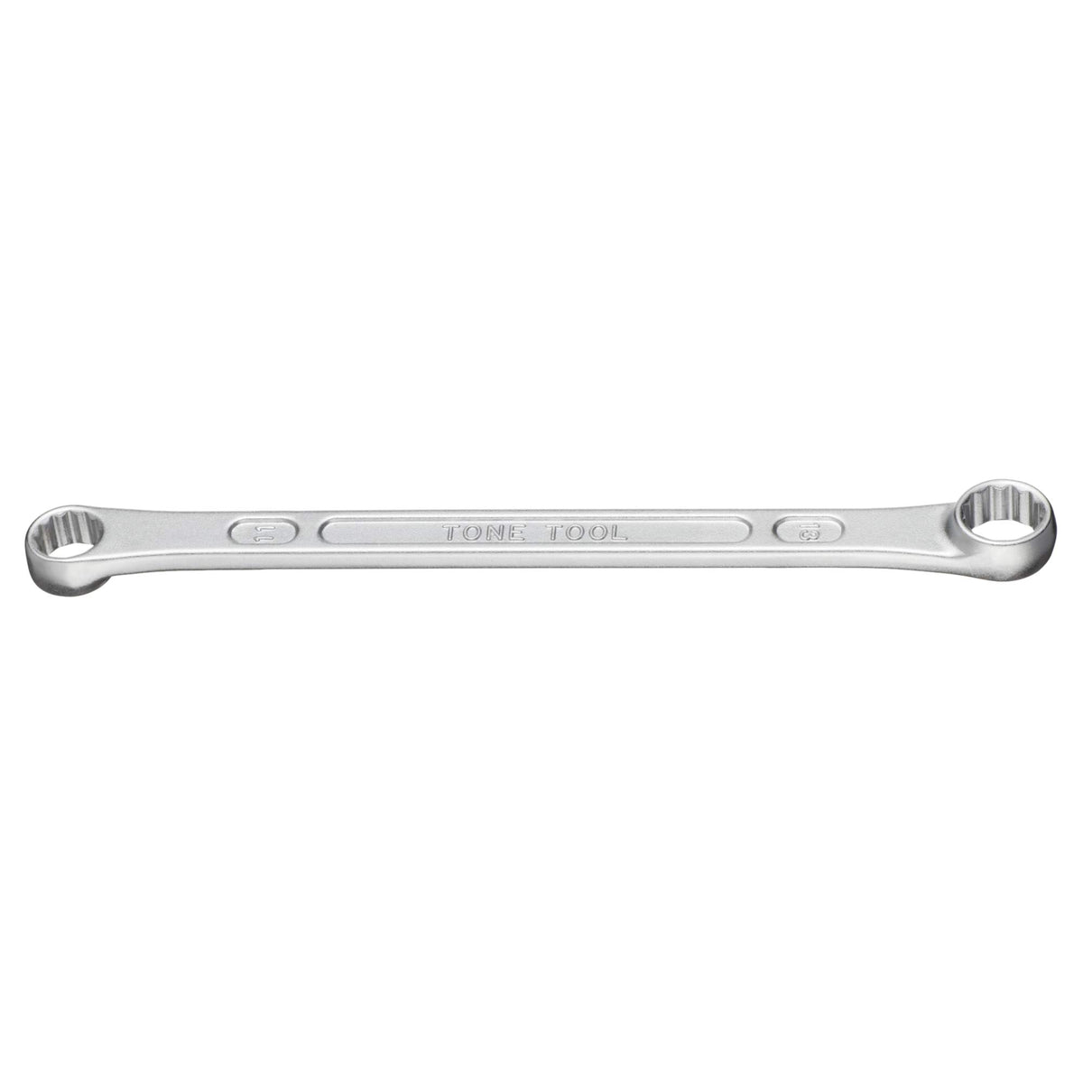 Tone M04-1113 Long Eyeglass Wrench (Straight), Width of Both Sides, 0.4 x 0.5 inches (11 x 13 mm)