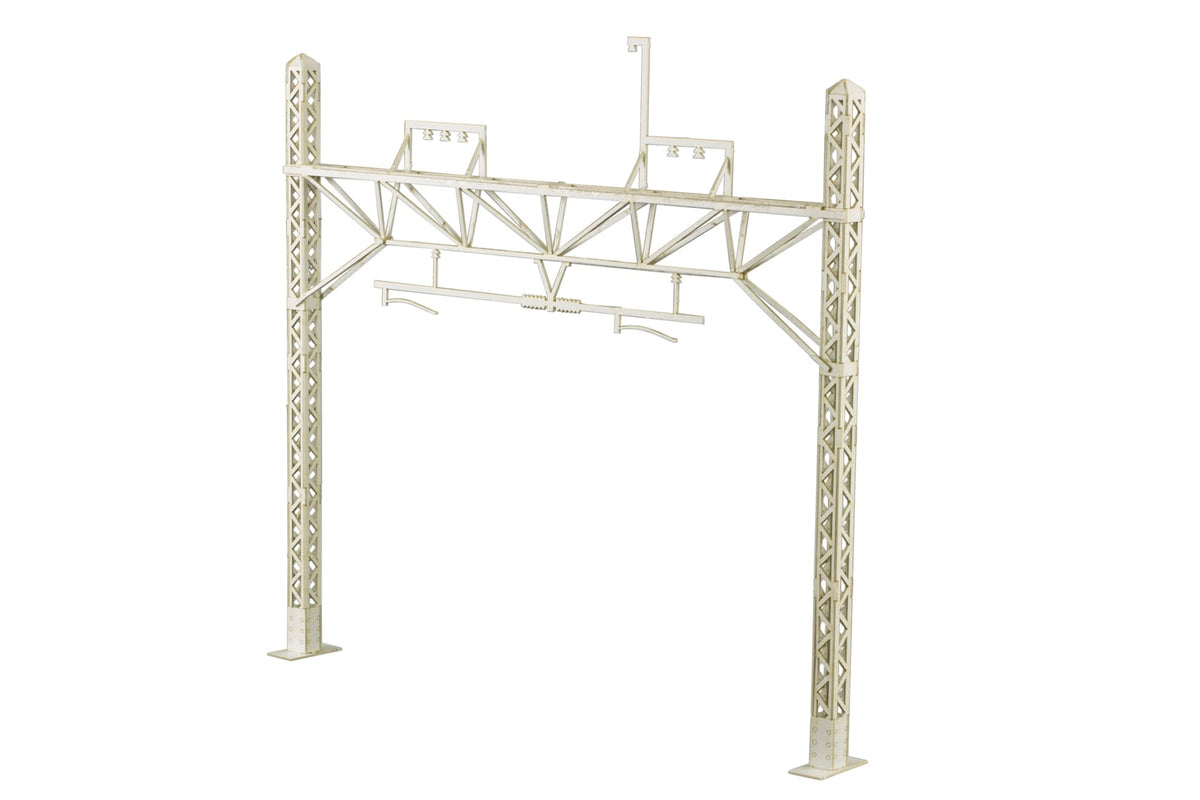ピーエムオフィスエー(PLUM) PLUMPMOA MS065 HO Gauge 1/80 Overhead Post Unassembled Paper Kit Resale Diorama Supplies