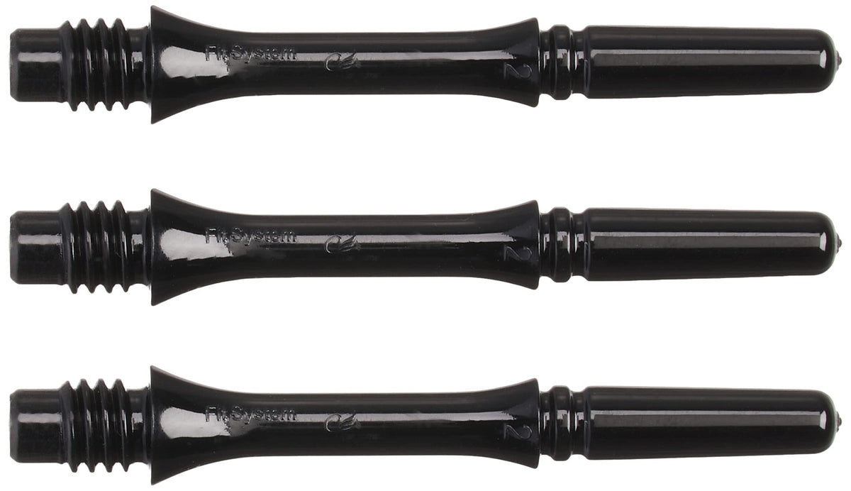 Cosmodarts Fit Shaft Gear Shaft Slim Spin D Black 2