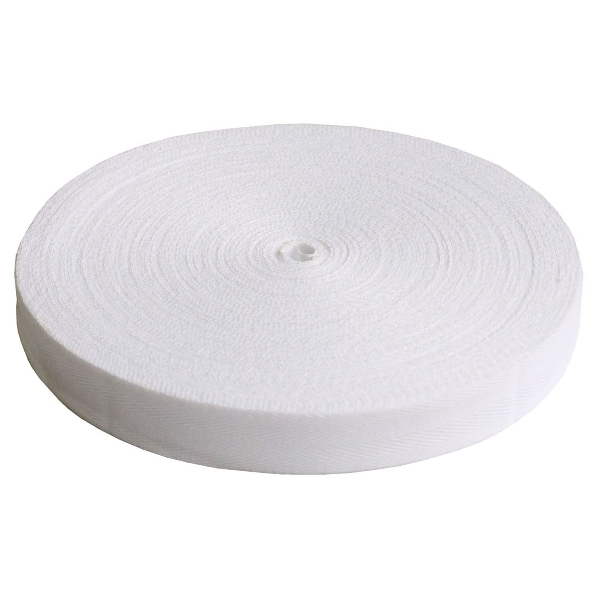 Nippon Chuko Otohime Seal F9-AY15 Special Twill Tape, Garment Cord, Width 0.6 inches (15 mm) x 98.4 ft (30 m) Roll, White Bleach/Twill Weave No. 5