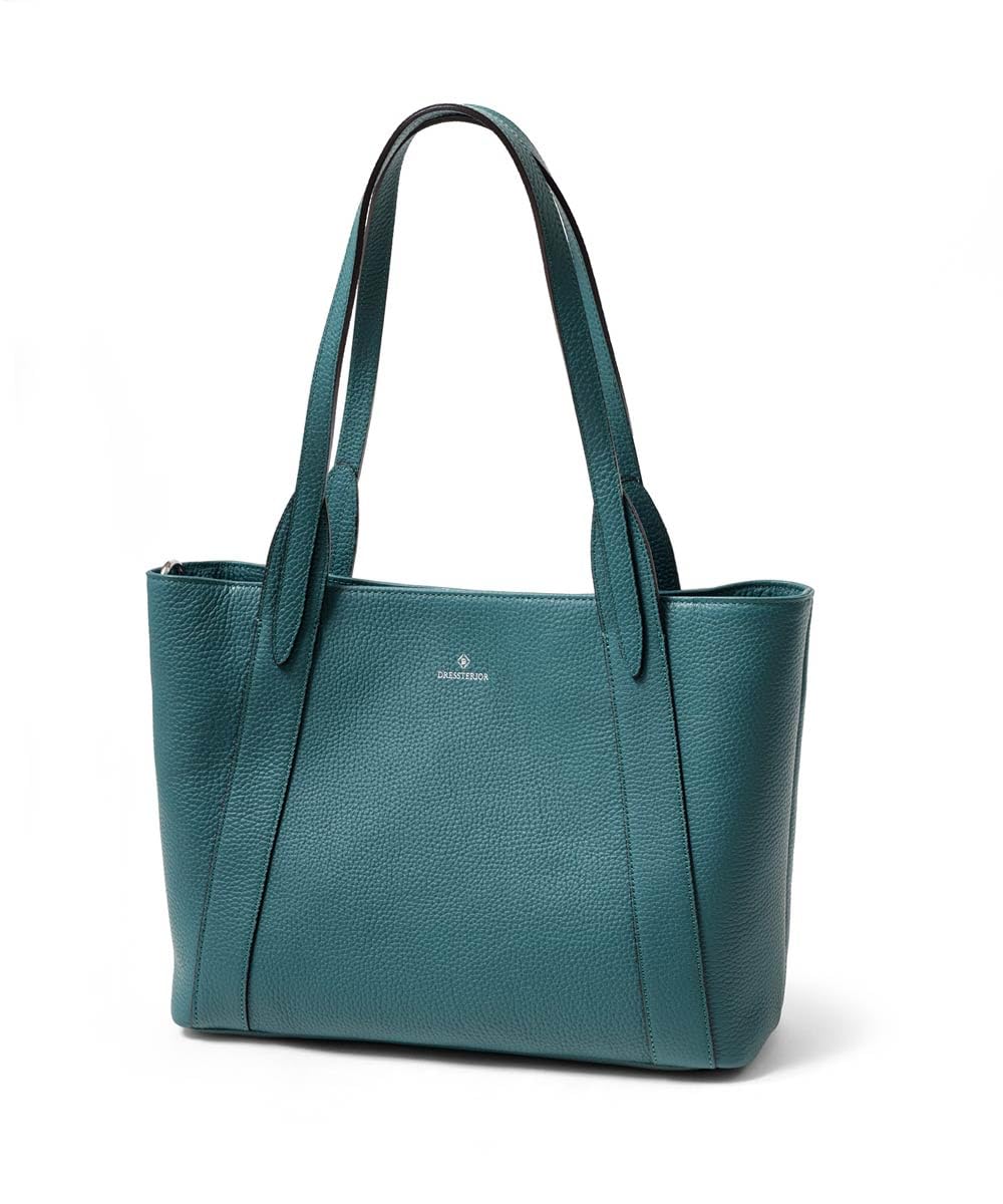 Dress Terrier Tote Bag Cavalier, green, One Size