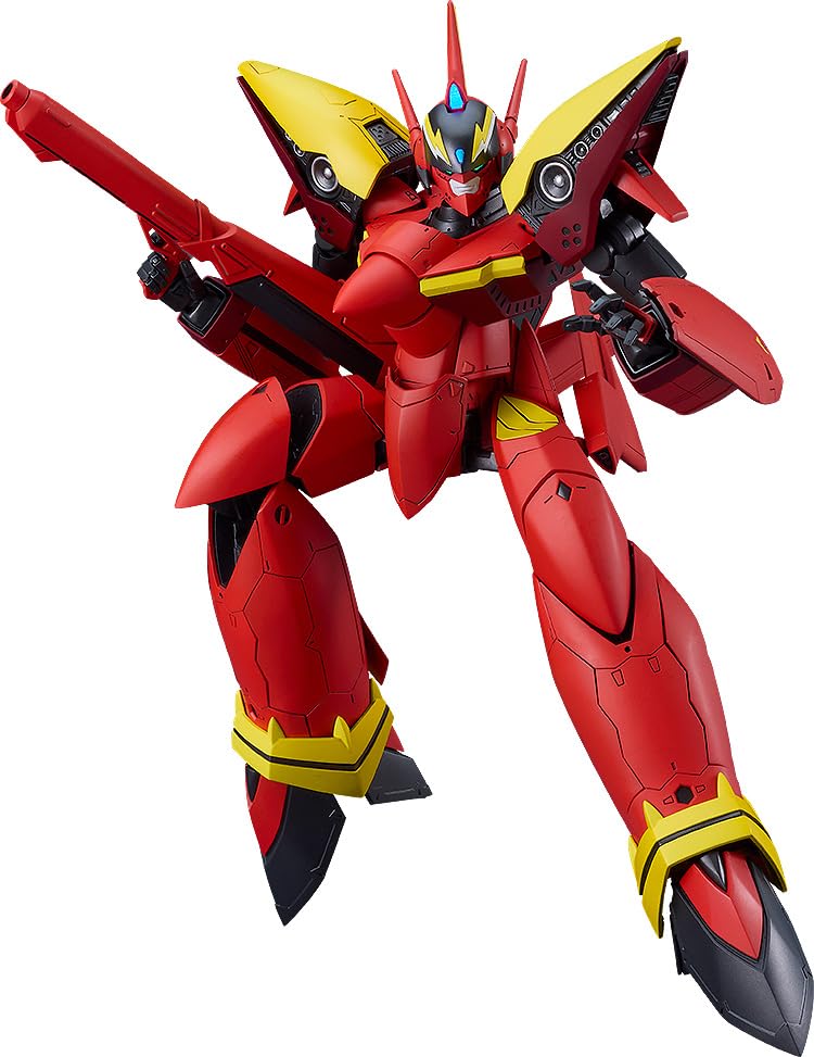 Max Factory Macross 7: VF-19 Custom Fire Valkyrie (Basara Nekki Unit) PLAMAX 1:72 Scale Model Kit