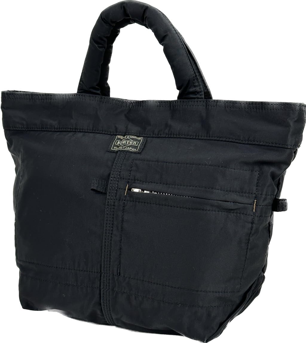 Porter 754-15115 Mile Mini Tote Bag, Yoshida Bag, MILE, Made in Japan, B5 Size, black (10)