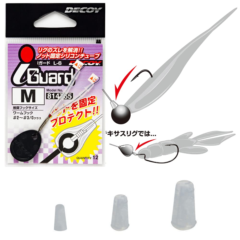 Katsuichi L-6 Decoy Eye Guard, L, Clear