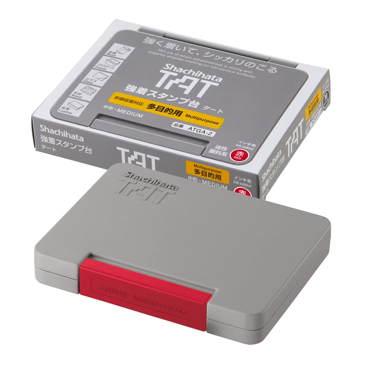 TAT Stamp Pad A Multipurpose Medium Red