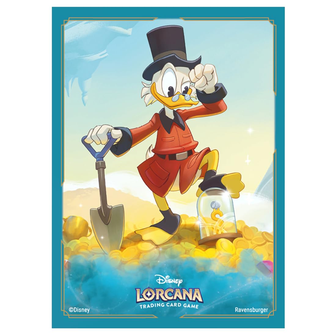 Takara Tomy Disney Rolcana TCG Japanese Edition Official Card Sleeve Scrooge McDuck the World's Richest Duck