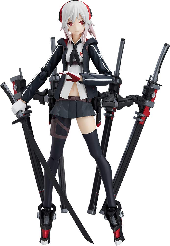 Max Factory Heavily Armed High School Girls: Shi Figma Action Figure, Multicolor