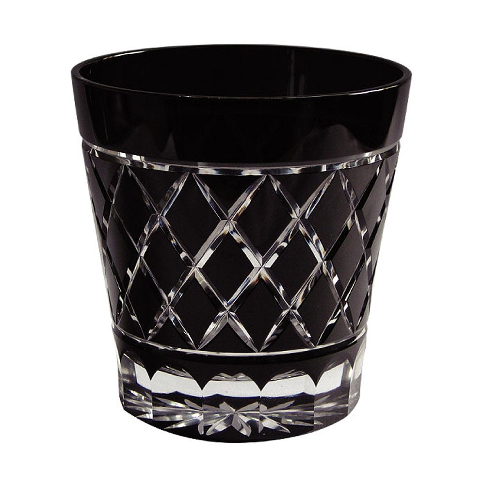 Tajima Glass TG-10-32-1K Edo Black Kiriko Old