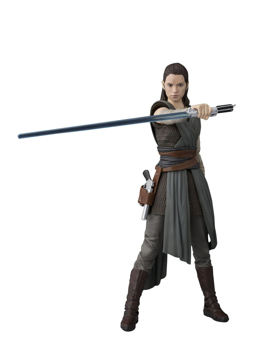 S.H. Figuarts Star Wars Rei (The Last Jedi), Approx. 5.7 inches (145 mm), ABS & PVC Pre-Painted Action Figure