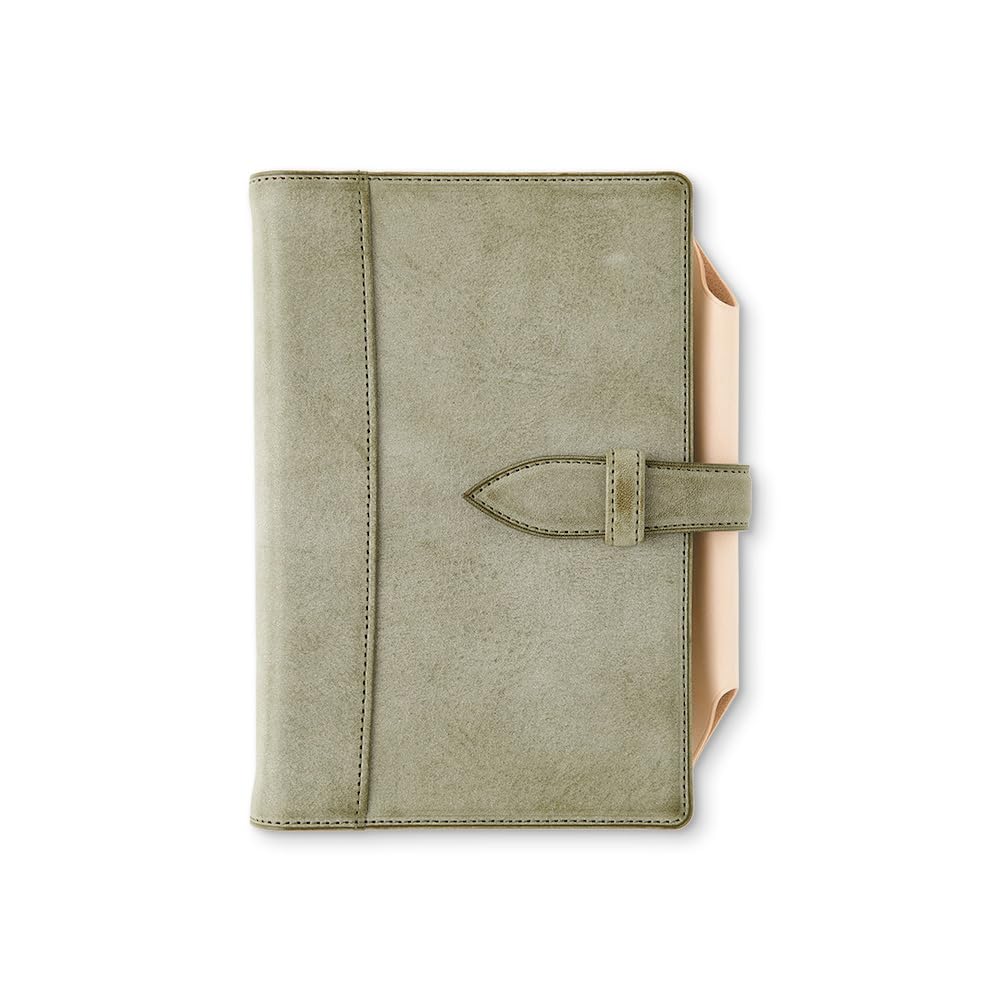 Knox Personal Organizer, N Piercing, Bible Size, Green, 124-819-50