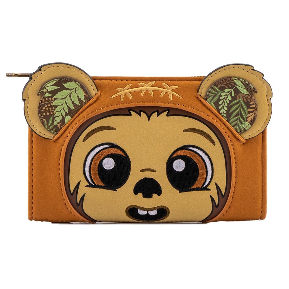 Loungefly Star Wars Wicket Ewok Cosplay Faux Leather Wallet