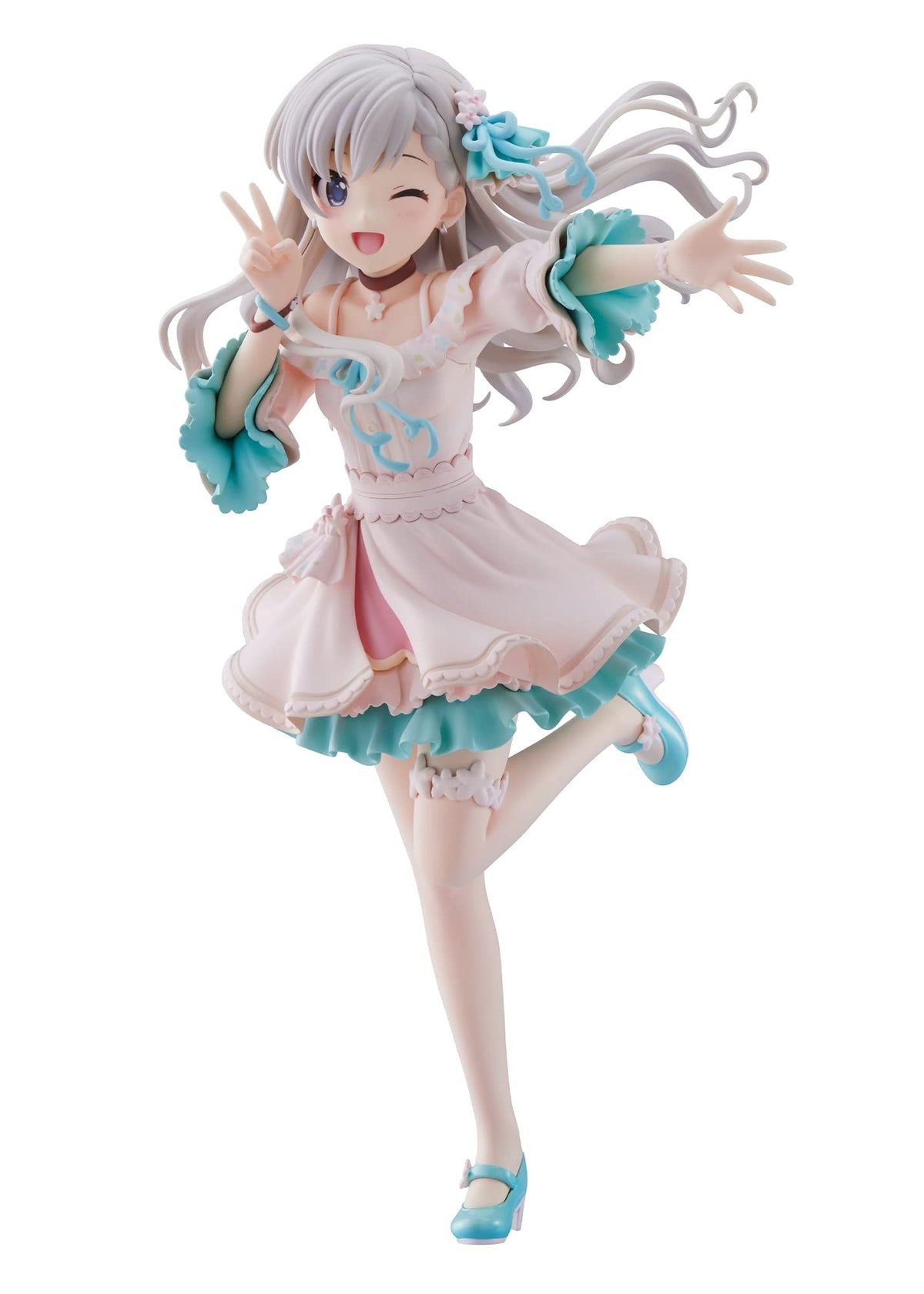 PLUMPMOA Idolmaster Cinderella Girls O-Ku-Ri-Mo-No Sunday! + PF217 1/7 Scale PVC Pre-Painted Complete Figure
