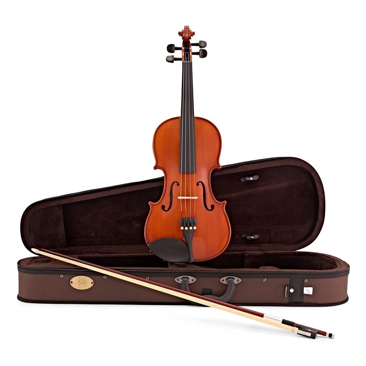 STENTOR Violin, 右用, Braun, 4/4 (1018A)