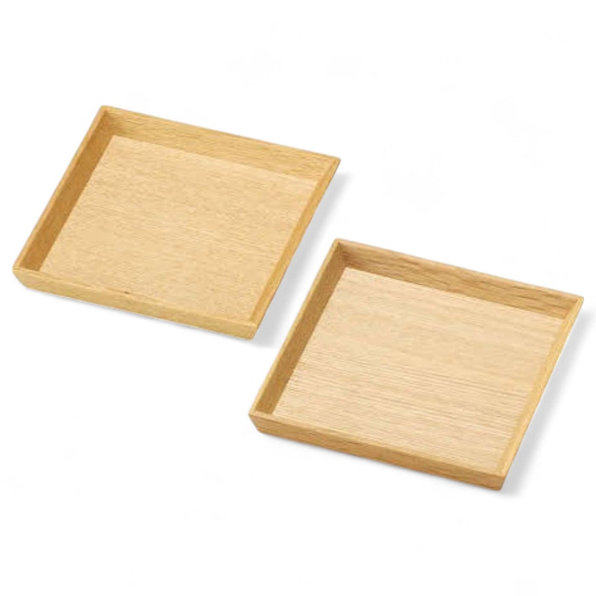 J-Kitchens PID-530438 Wooden Dish Urethane Coated 2-Piece Set, Made in Japan