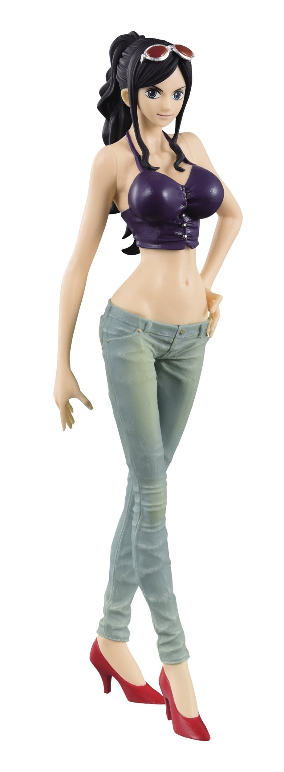 Banpresto One Piece 6.3-Inch Nico Robin Figure B, Jeans Freak Series Volume 3