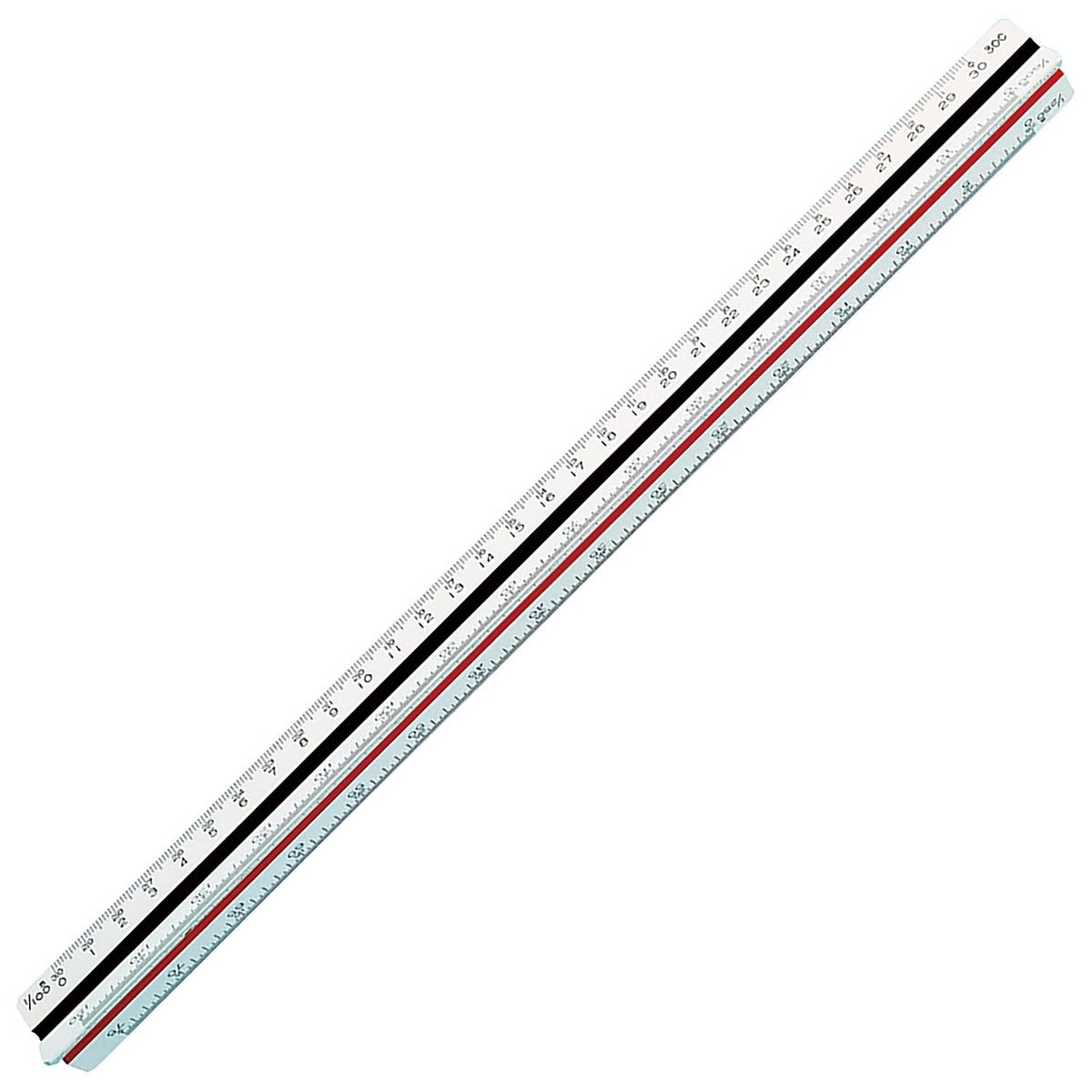 Shinwa Sokutei A-30 JIS 74950 Triangular Scale for Land and House Surveyors 11.8 inches (30 cm)