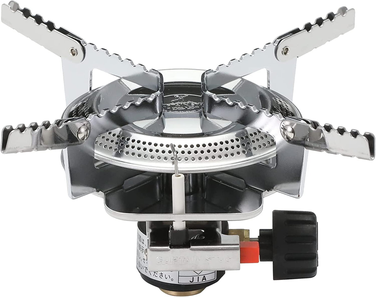 Captain Stag M-7900 Auric Small Gas Burner Stove for Camping and Mountain Climbing