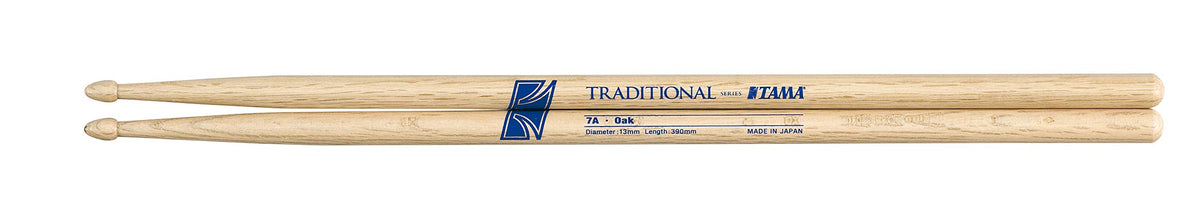 TAMA Japanese Oak 7A Drum Sticks