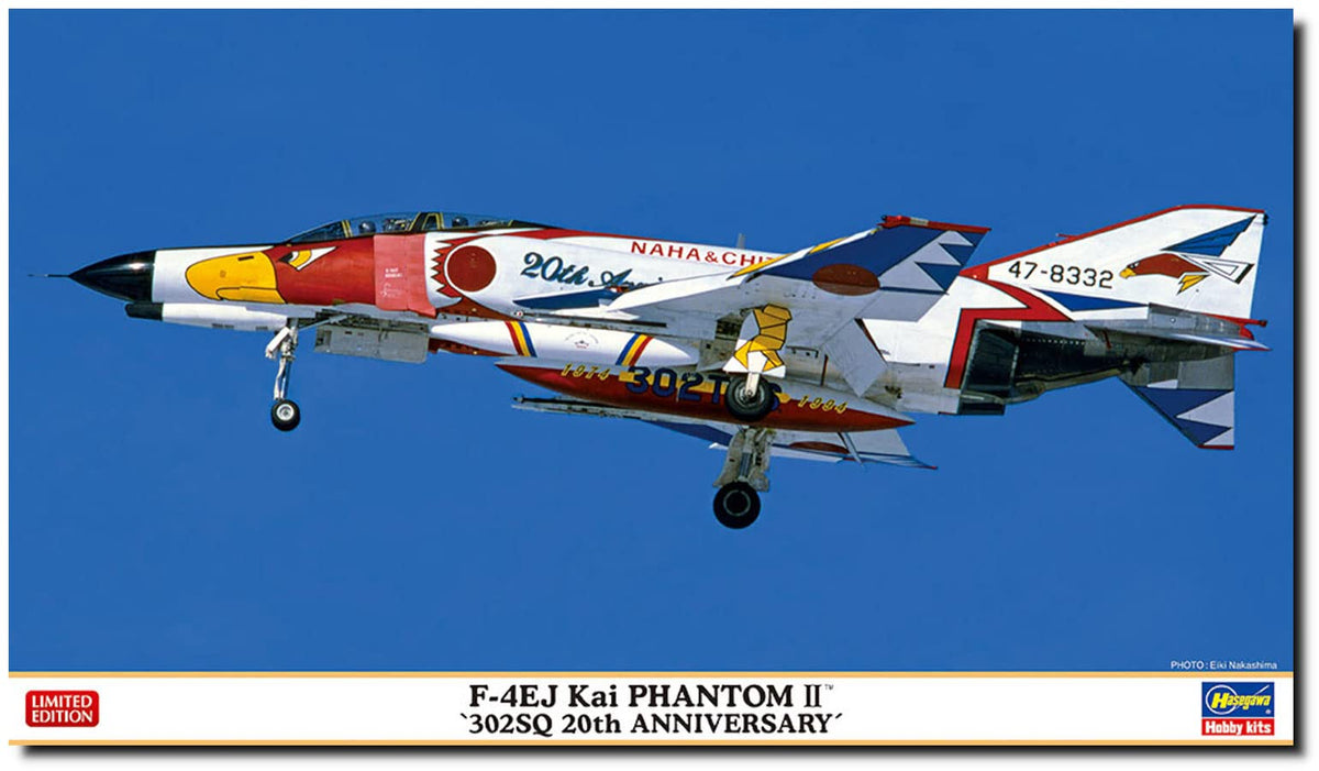 Hasegawa 1:72 F-4EJ Kai Phantom II 302SQ 20th Anniversary