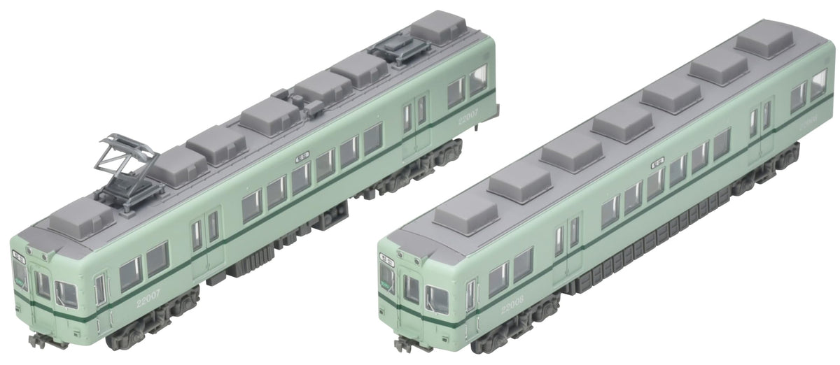 Tomytec Railway Collection Choshi Electric Railway Type 22000 22007 Formation, 2-Car Set