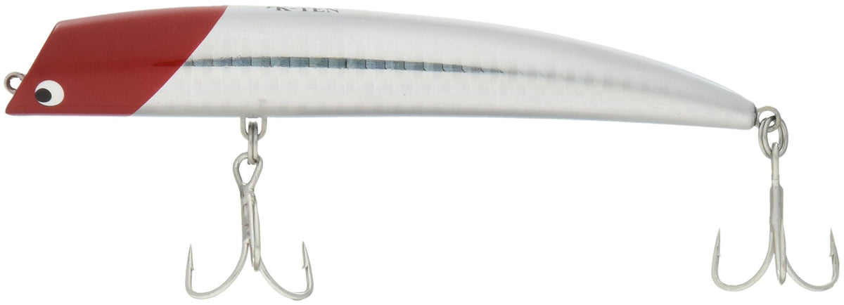 TackleHouse Minnow Tuned K-Ten TKLM Lipless Minnow 4.7 inches (120 mm), 0.6 oz (18 g), SH Red Head #102 TKLM120 Lure