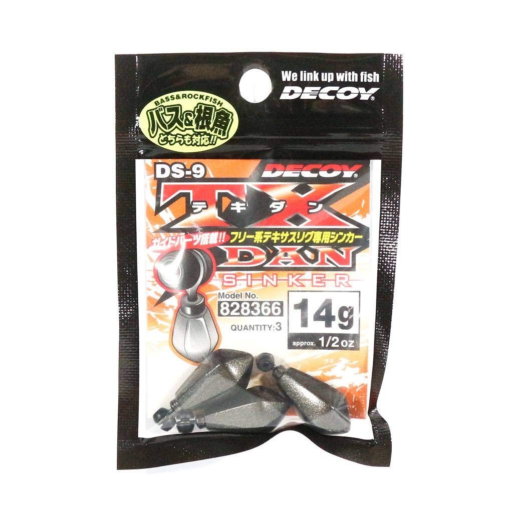 Katsuichi Decoy DS-9 Texan Sinker 0.5 oz (14 g)