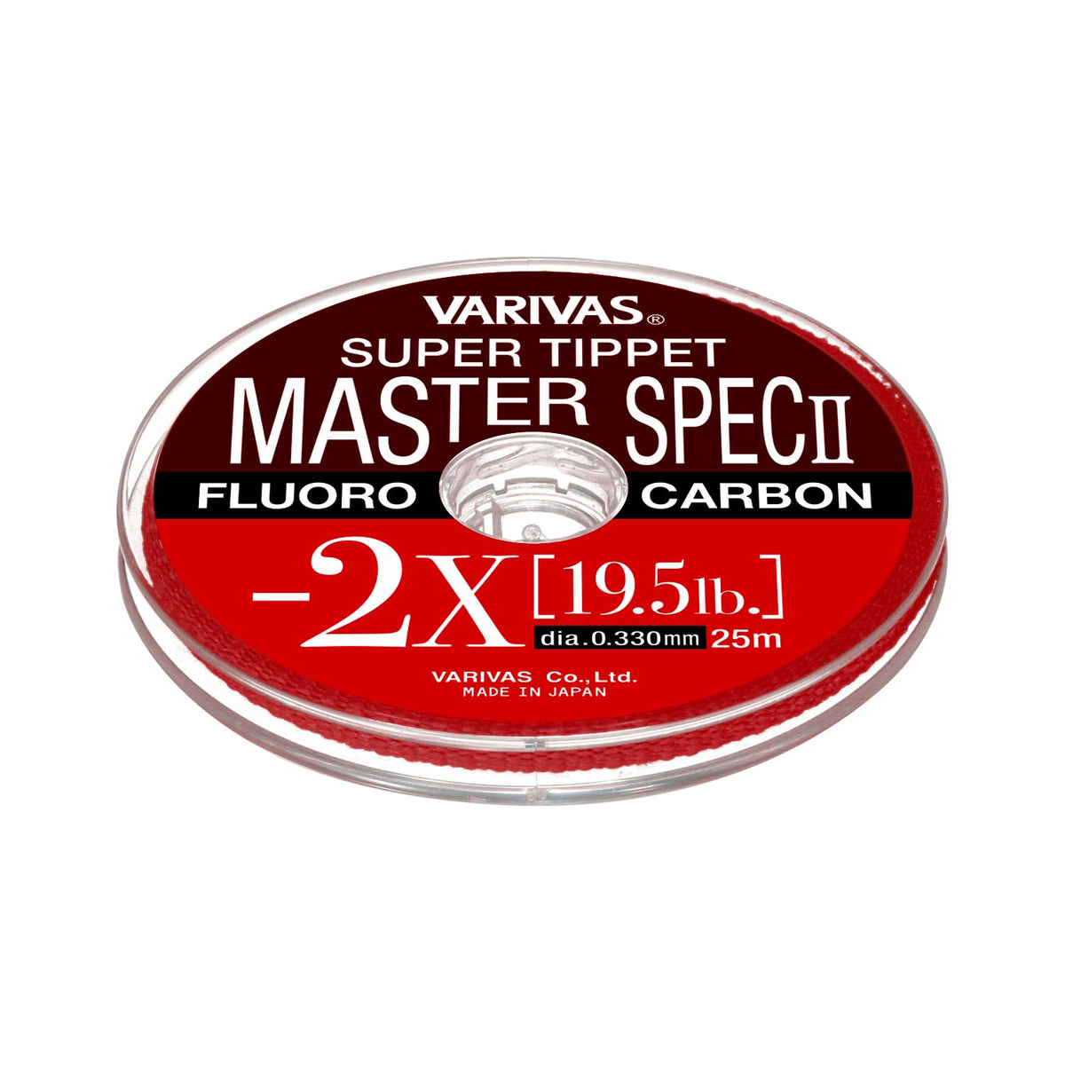 VARIVAS 24090 Super Tippet Master Spec 2 Fluorocarbon #-2X, Natural
