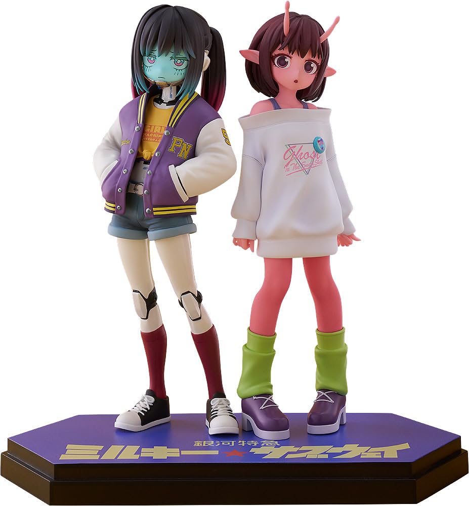 Good Smile Company POP UP Parade SP Milky Subway The Galactic Limited Express Chiharu & Makina Figure