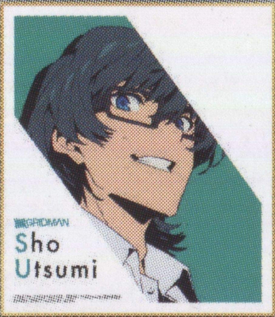 Banpresto ichibankuji SSSS.GRIDMAN C Prize mini SHIKISHI 12cm Shou Utsumi Anime