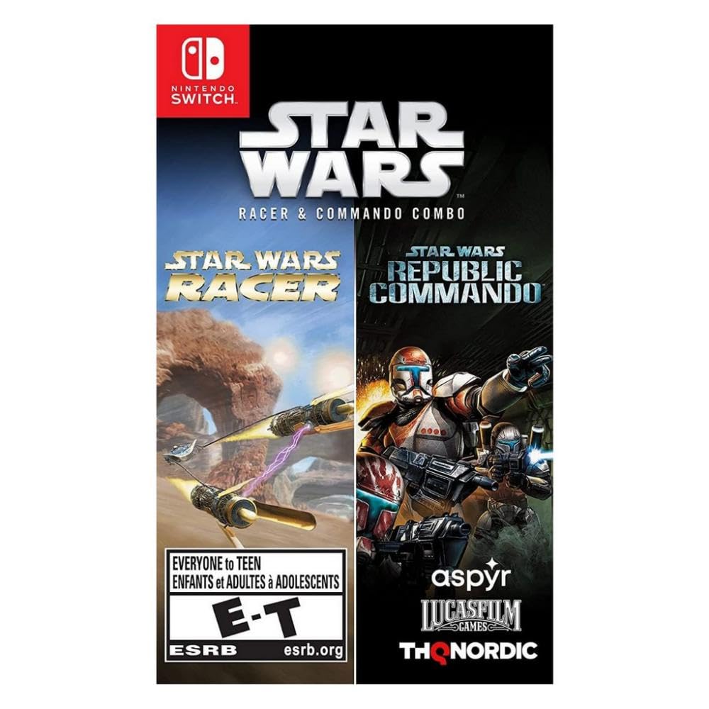 Star Wars Racer and Commando Combo - Nintendo Switch