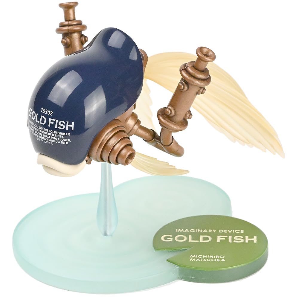 Model Squad IMAGINARY DEVICE #01 GOLD FISH Navy KON PS & ABS Plastic Model