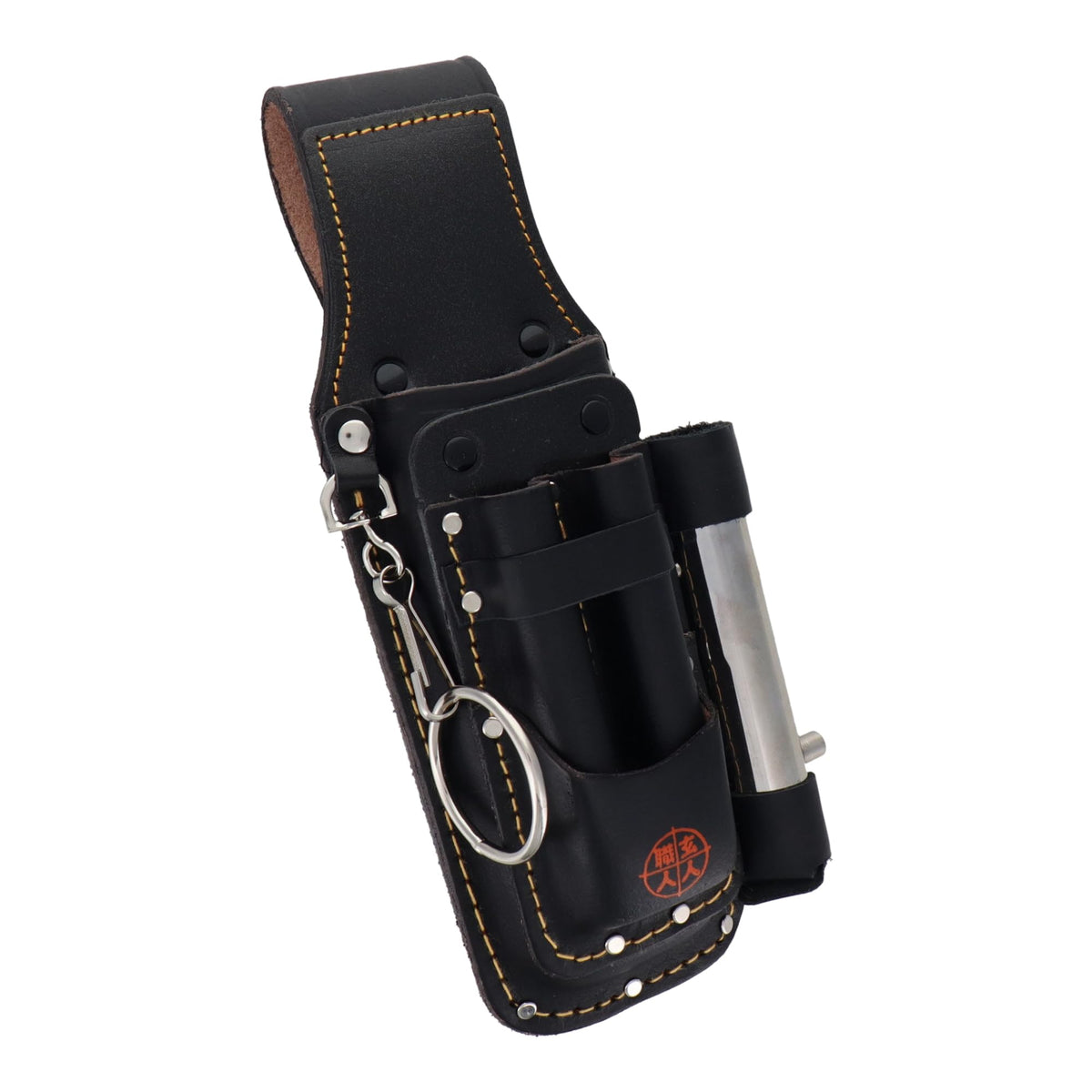 H&H KSK-04 Professional Craftsman Black Leather Rebar Tool Hacker Insert