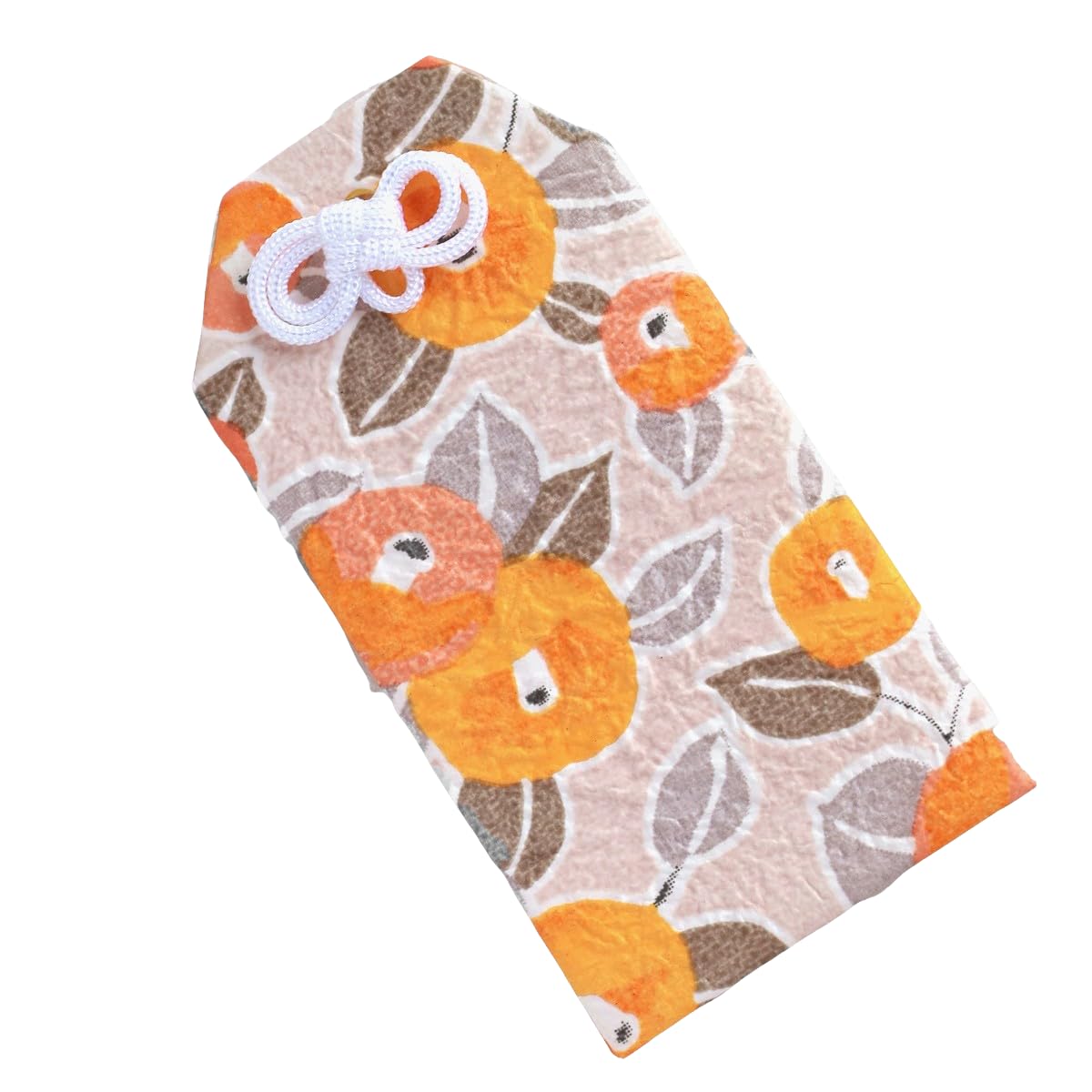 尚雅堂 Shogado 59056 Yuzen Washi Pouch, Omikuji Bag, Camellia