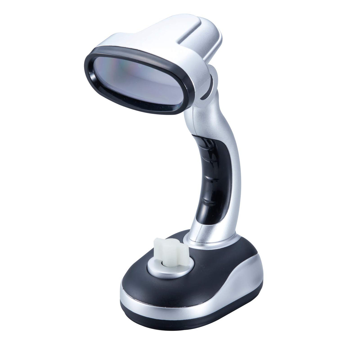 Asahi Denki Kasei AST-3301T Dimmable LED Lightweight Stand Light, Silver