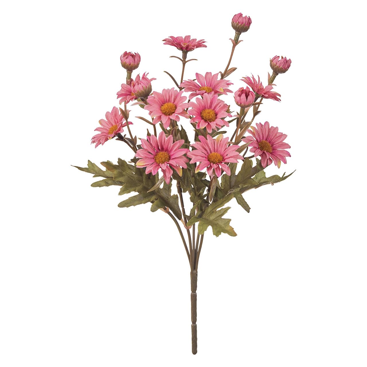 Tokyodo FM000570-002 Artificial Flowers, Milday Bush, Dark Pink, Flower Diameter 1.4-1.8 x 1.8 x 5.9 inches (3.5-4.5 x 27 x 15 cm), Pack of 1