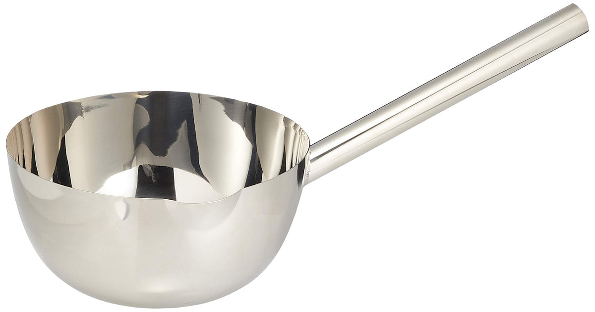 18-8 Ladle with Long Handle, Diameter 8.3 inches (21 cm) x Handle 9.8 inches (25 cm)