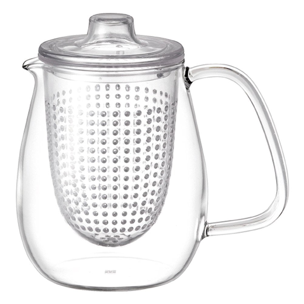 KINTO 22910 UNITEA Teapot, 24.0 fl oz (680 ml), Plastic, Dishwasher Safe, Heat-resistant Glass