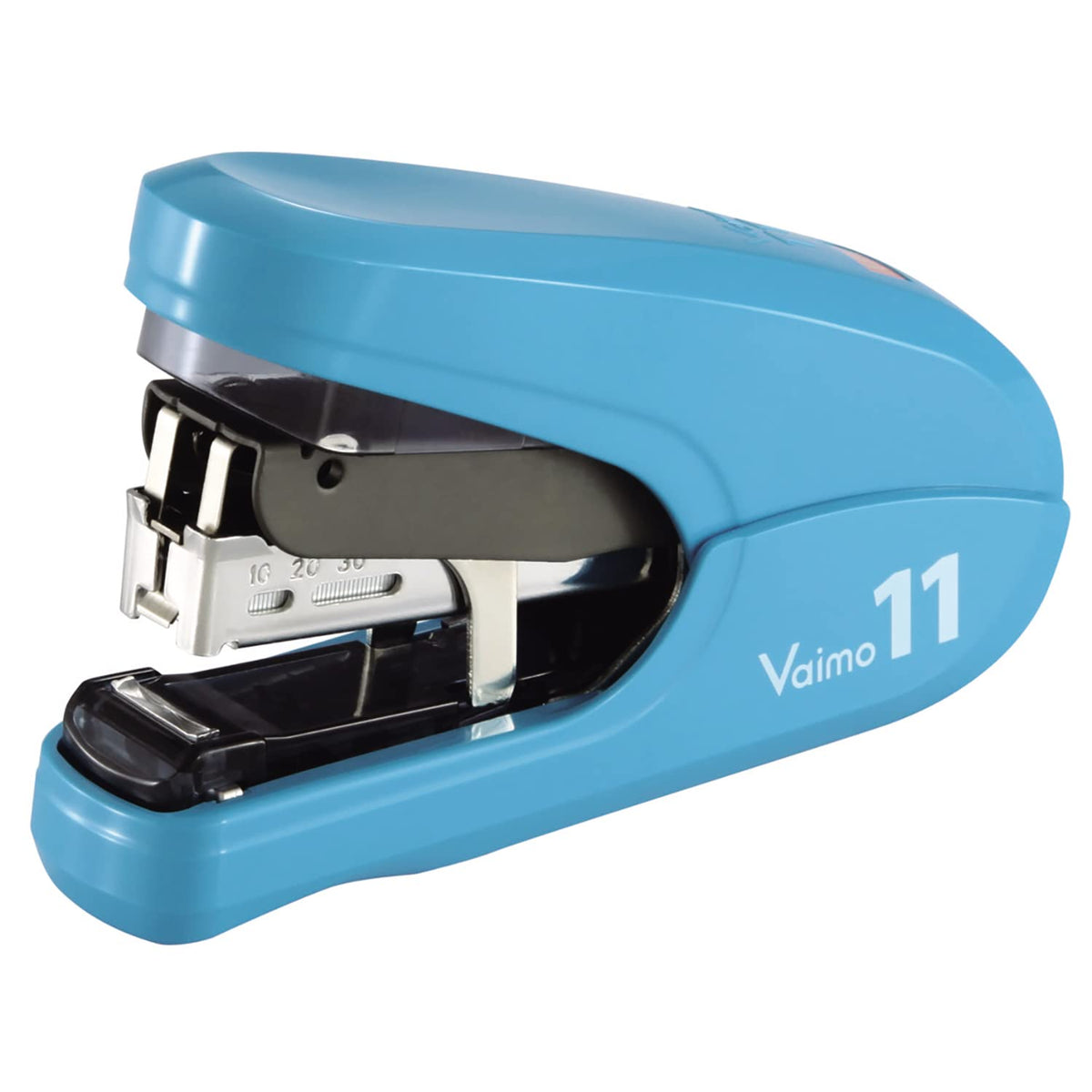 Max HD-11FLK/B Stapler Bimo 11 Flat 40-Sheet Binding Load of 100, Blue