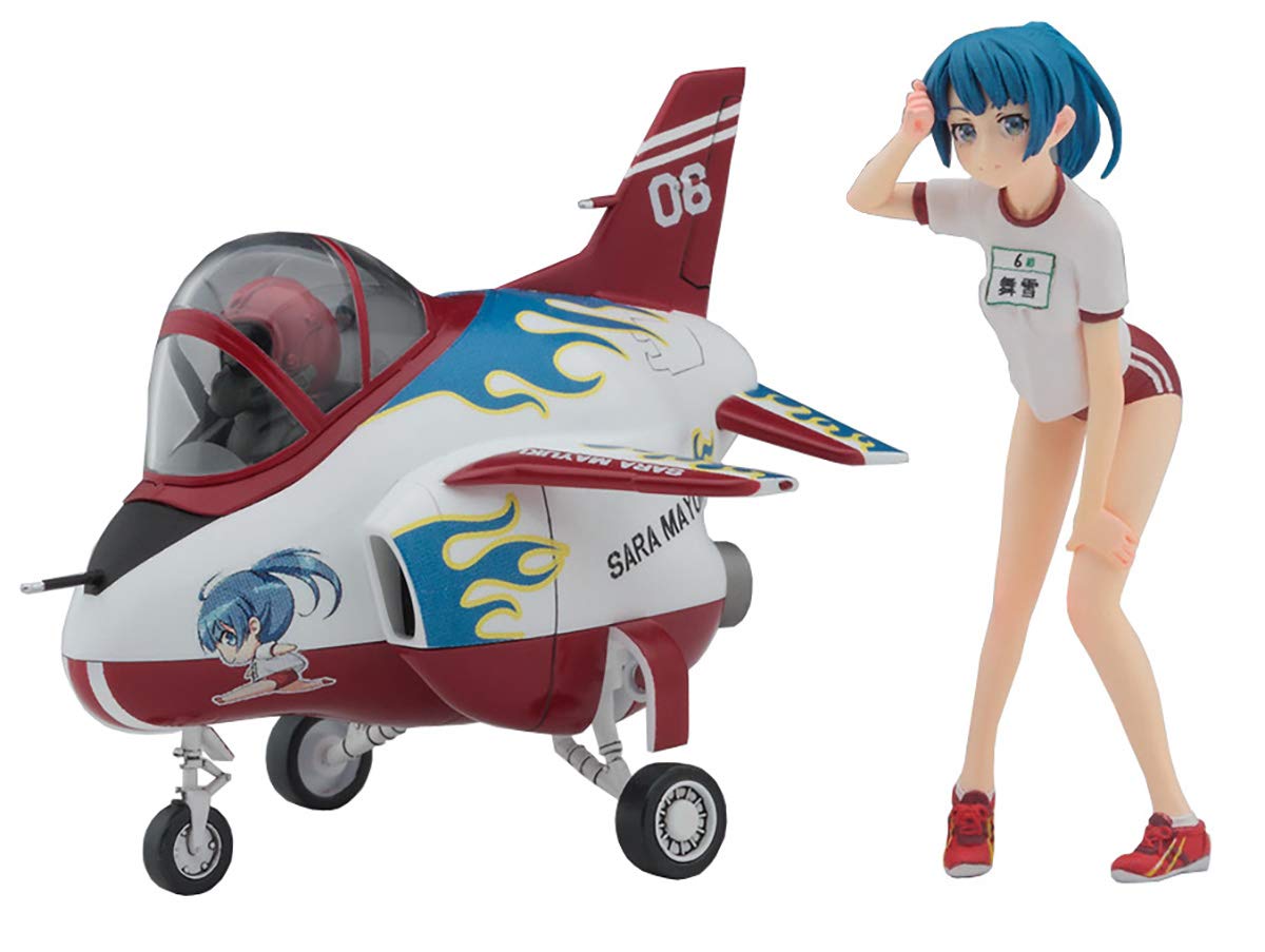 ハセガワ たまごガールズ コレクション No.06 1/20 舞雪サラ w/たまごひこーき T-4 レジンフィギュア&ノンスケールプラモデル SP387