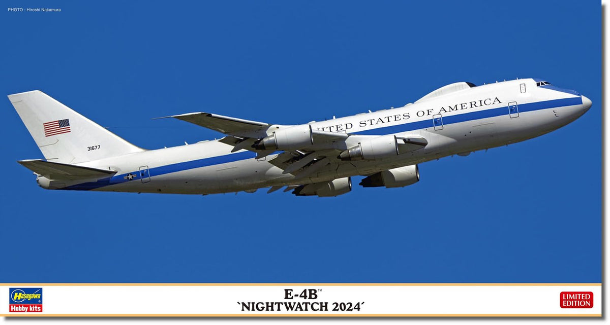 Hasegawa 610867-1/200 E-4B Nightwatch 2024 - Scale 1:200