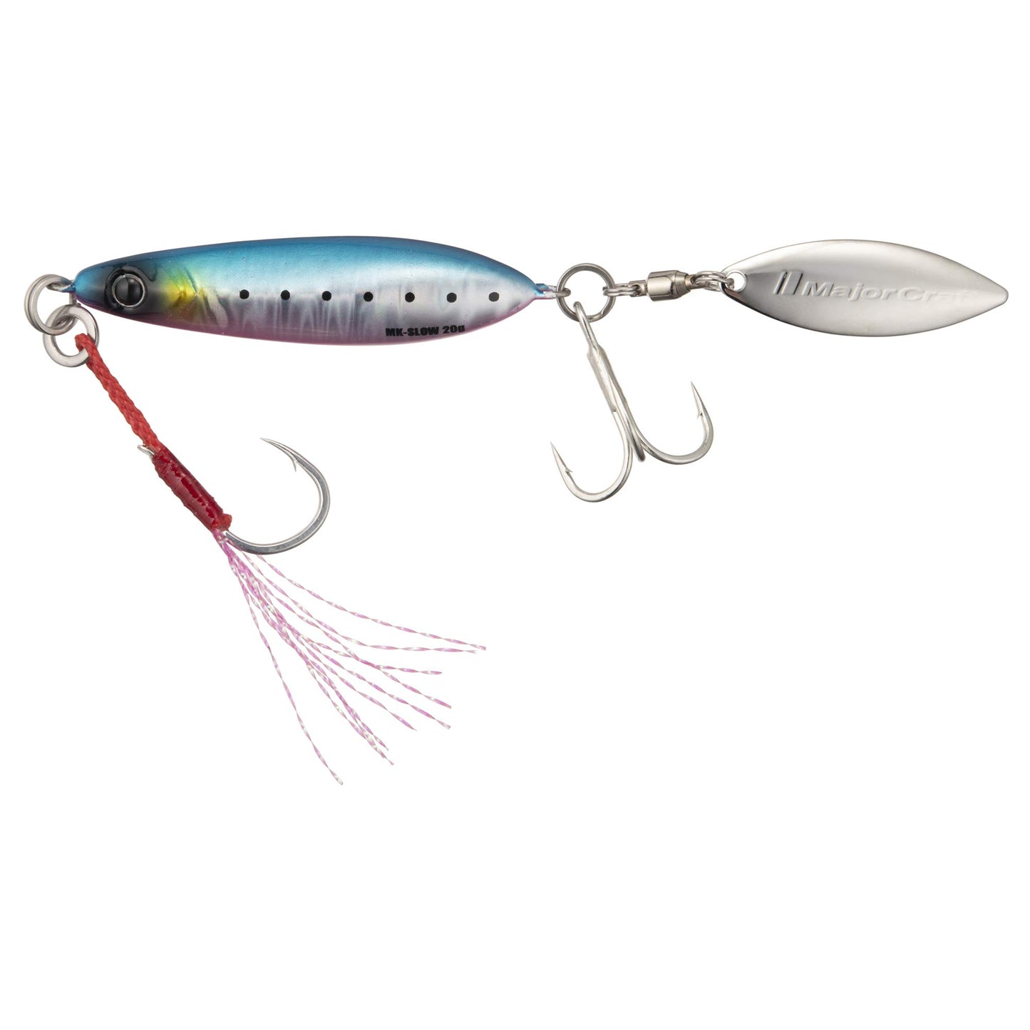 Major Craft Metal Jig Makijig Throw 20g Blue Pink Sardine #78 Lure