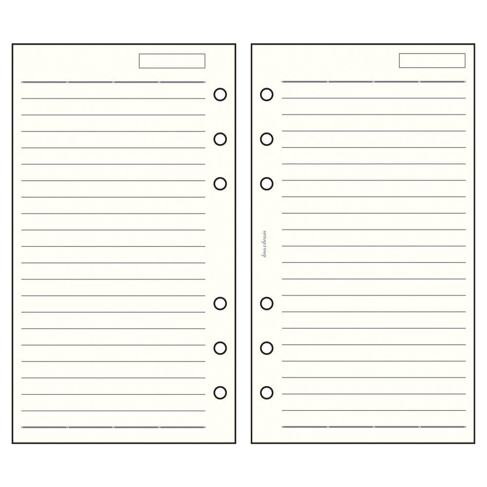 Knox Personal Notebook Refill