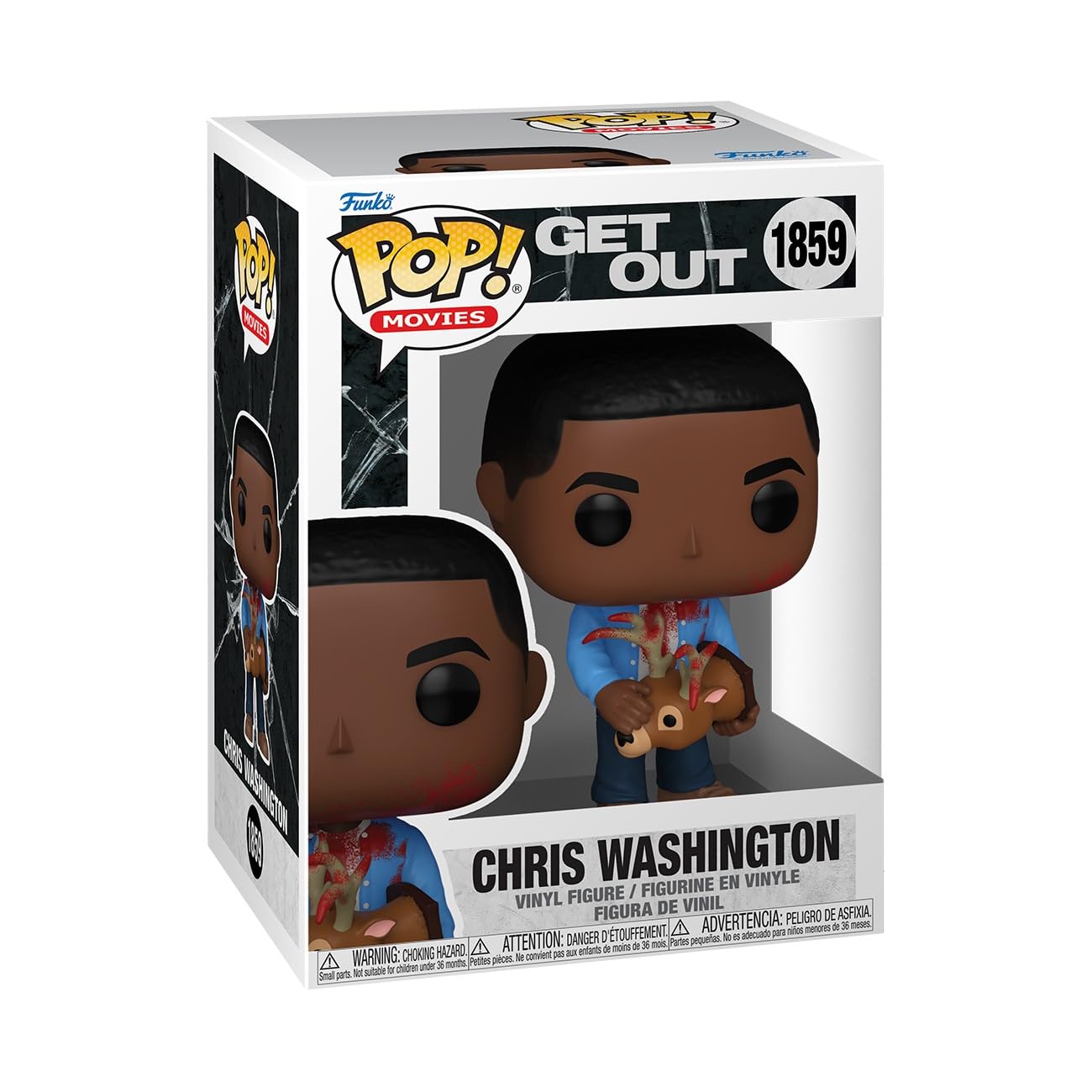 Funko POP! Movies: Get Out - Chris Washington with Deer