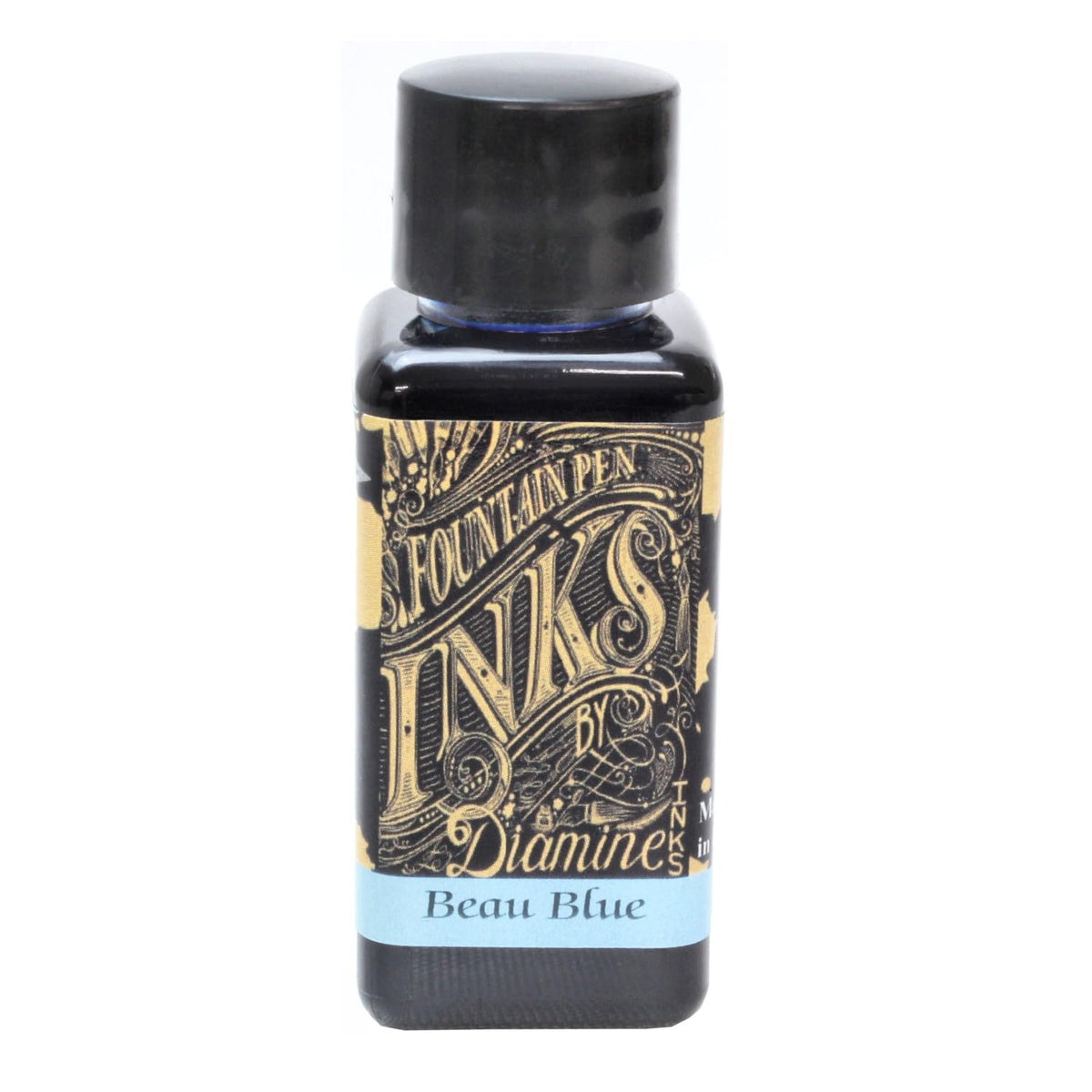Diamine Fountain Pen Bottled Ink, 30ml - Beau Blue