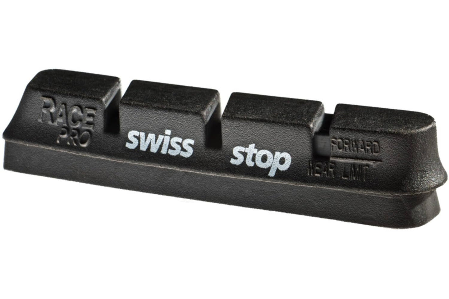 SwissStop RacePro Original Black Brake Pads for Aluminum Rims (4 Pack) – Fits SRAM/Shimano