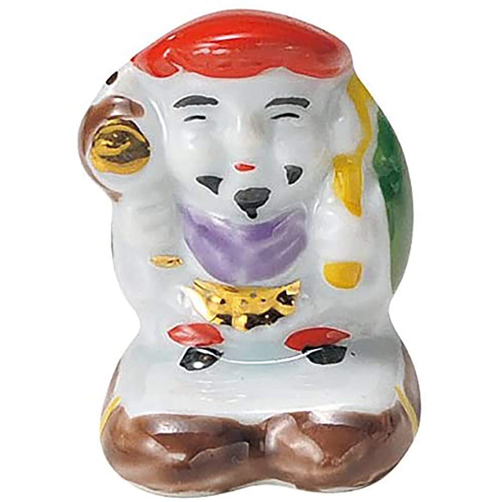 Mino Ware W30167 Fun Chopsticks Rest, Daikokuten