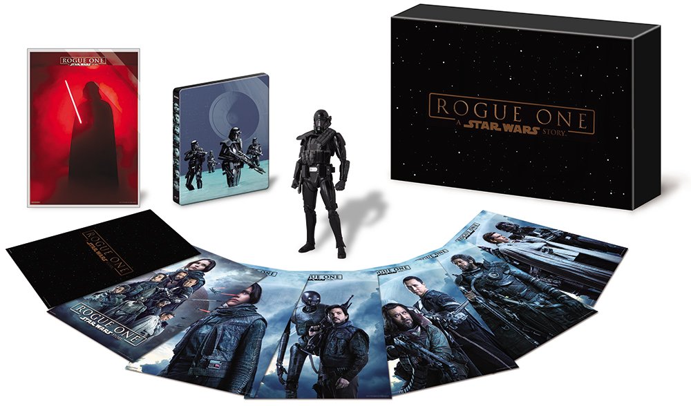 Rogue One/Star Wars Story MovieNEX Premium Box, Blu-ray + DVD + Digital Copy (Cloud Compatible) + MovieNEX World (Blu-ray)