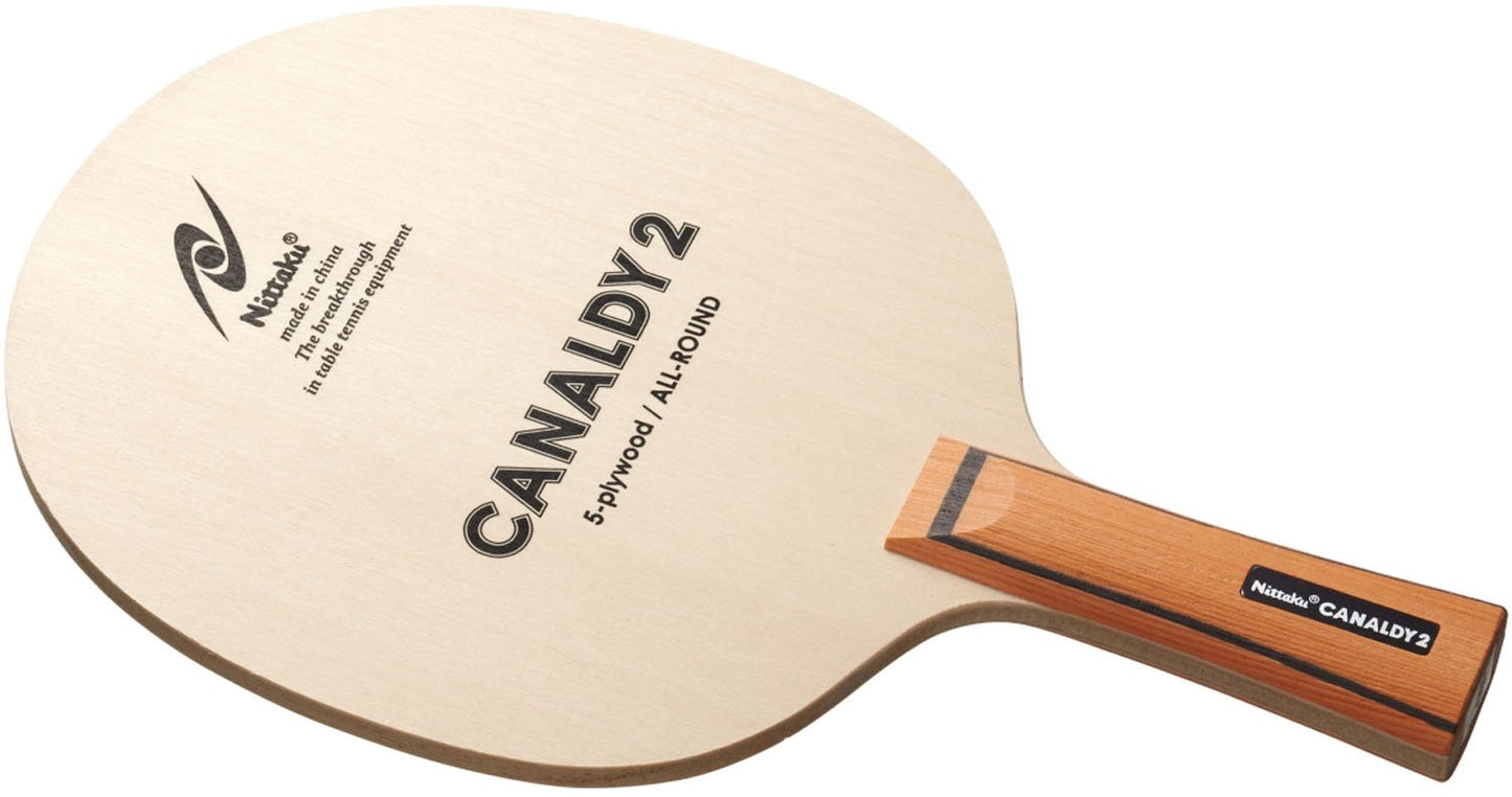 Nittaku (Nittaku) Table Tennis Racket Kanarudi 2 Five for a Shake Hand Attacks Plywood Flare NE-6799