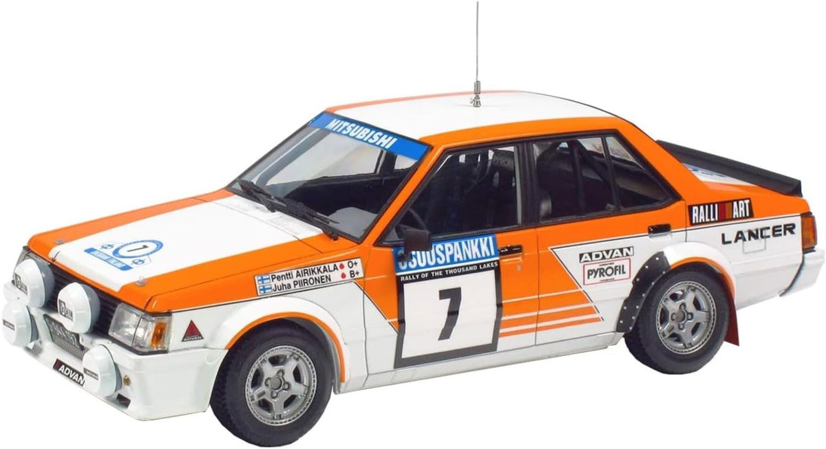 プラッツ(PLATZ) PLATS/NuNu 1/24 Racing Series Mitsubishi Lancer Turbo 1982 1000 Lake Rally Plastic Model PN24018 (Automotive)
