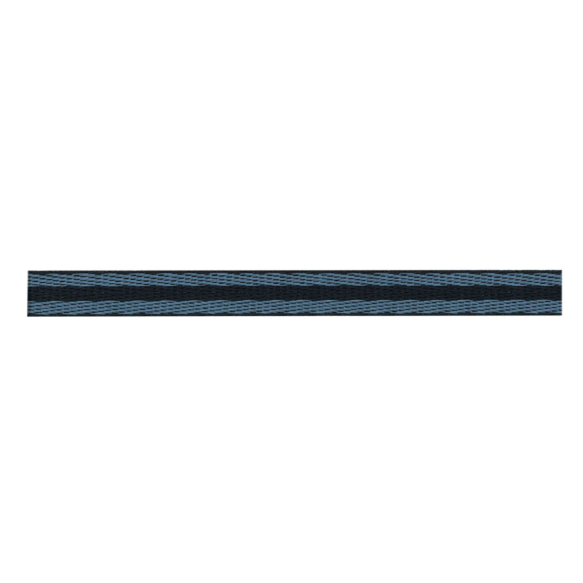 S.I.C. SIC-1008 Cotton Cedar Ribbon (Stripe) 9 mm C/#16 Fog x Night Blue x Fog 1 Roll (30 m)